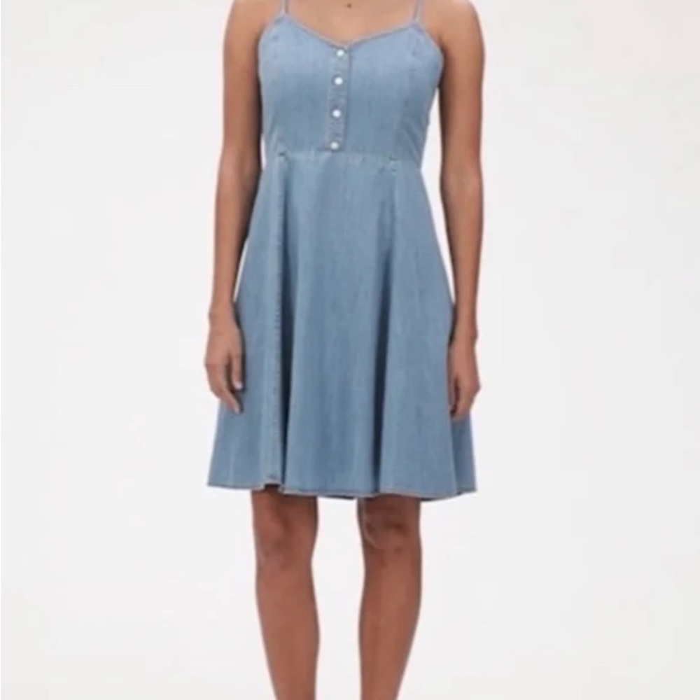 GAP Blue Sleeveless Sundress Mini